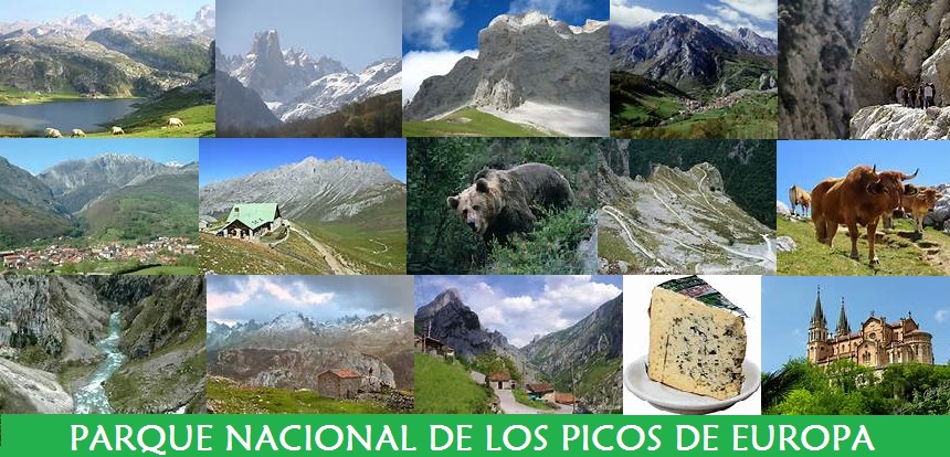 Cartel Parque Nacional Picos de Europa
